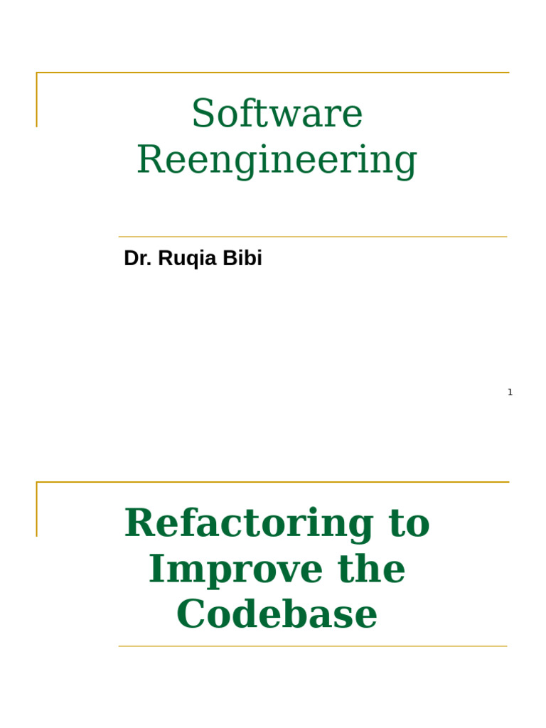Lec6SREE | PDF | Software Engineering | Computer Science