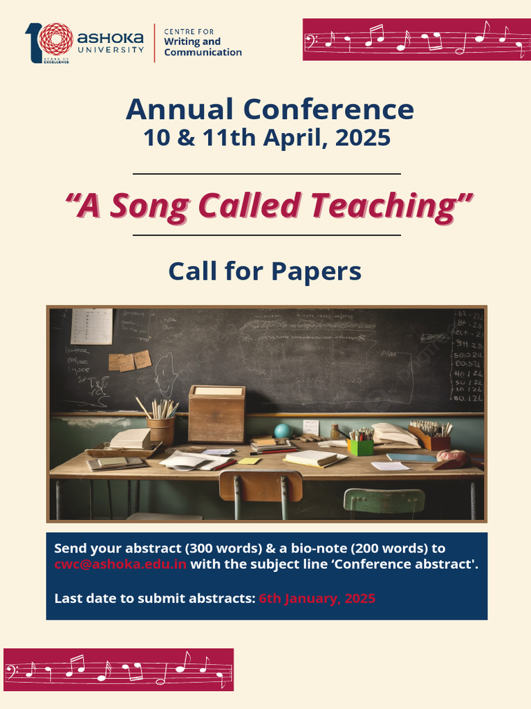Call for Papers: Teaching Conference 2025 | PDF | Teachers | Pedagogy