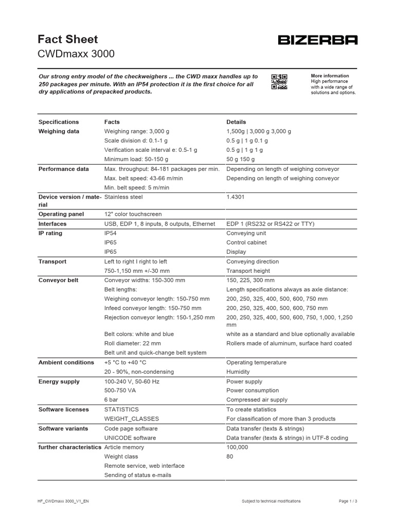 Factsheet Cwdmaxx 3000 En Pdf Computer Engineering Computing