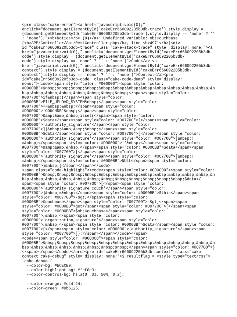 Undefined Variable Error in PHP Code | PDF | Computer Programming ...