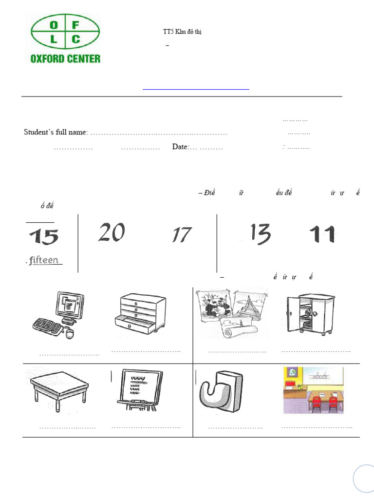 Fa2 Test 1 Pdf Vietnam