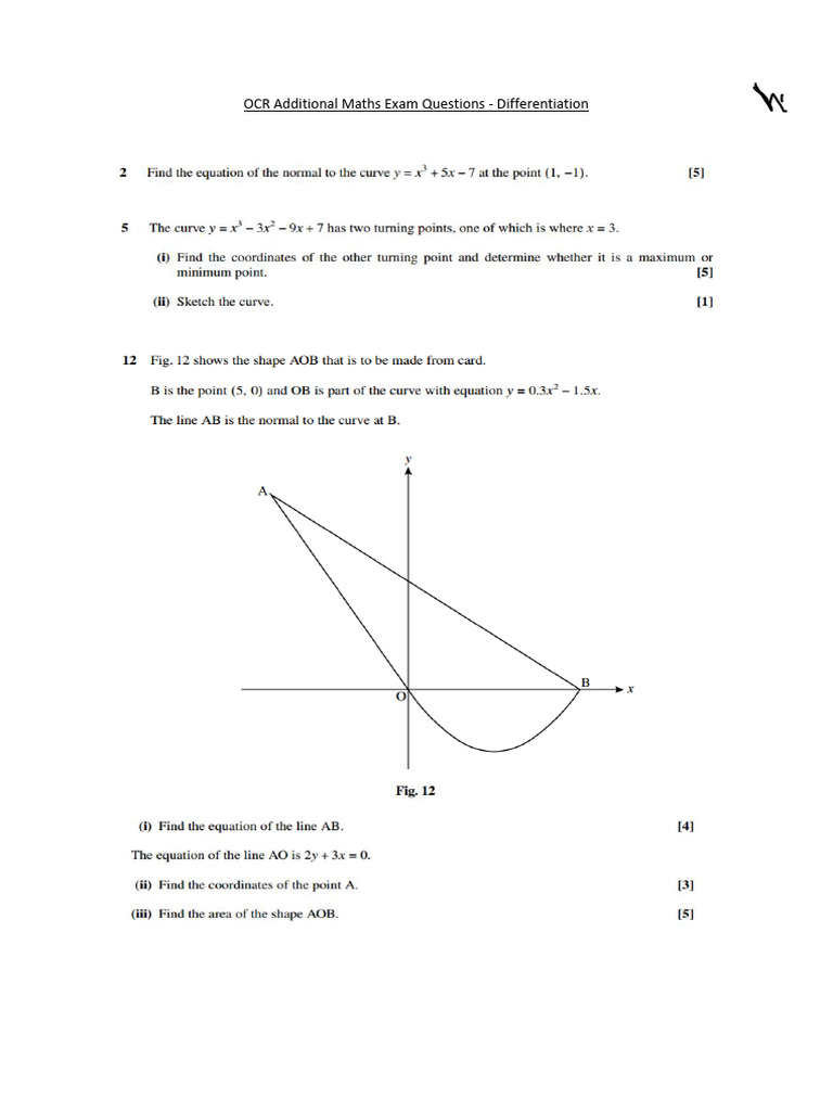 Differentiation | PDF
