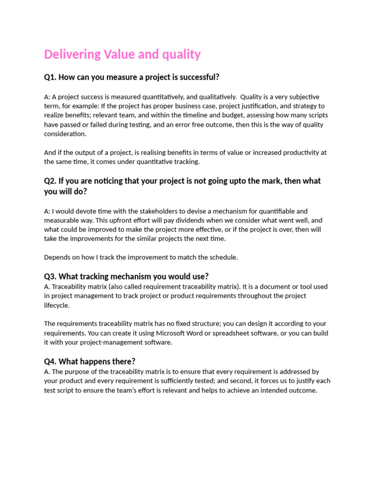 Qna Pdf Project Management Leadership