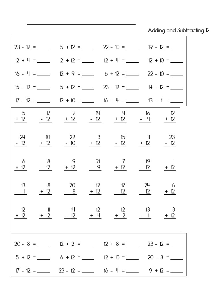 MathWorksheetsGrade1 3 31 | PDF