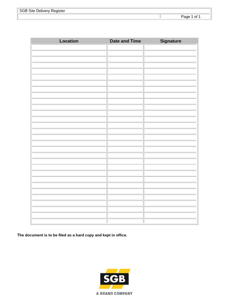 6 - DHSGB Transport Register | PDF