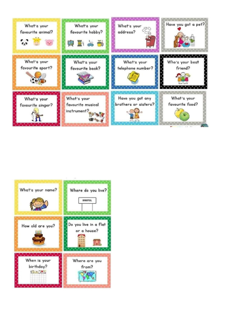 Questions Game | PDF