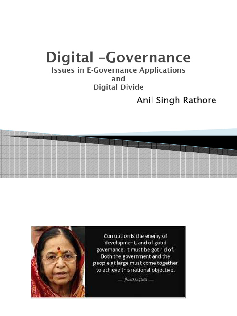 Lecture Digital - Governance | PDF | Internet | Internet Access