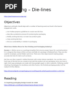 Understanding Keyline Drawings in Packaging | PDF | Business Process ...