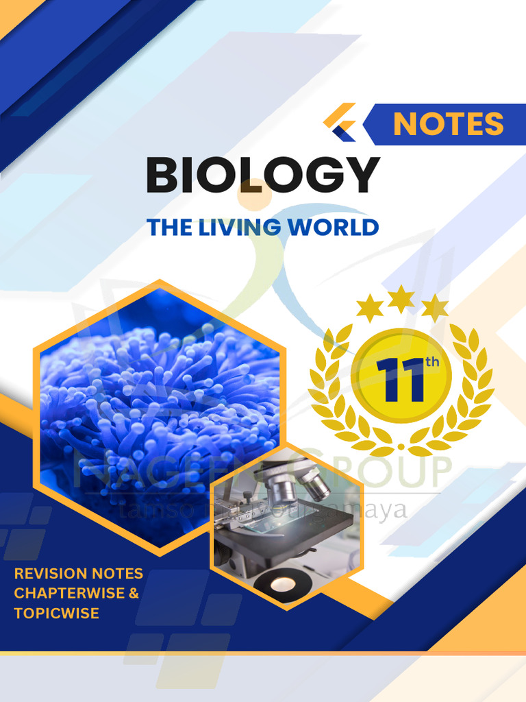 Class 11 Biology: The Living World Notes | PDF | Taxonomy (Biology ...