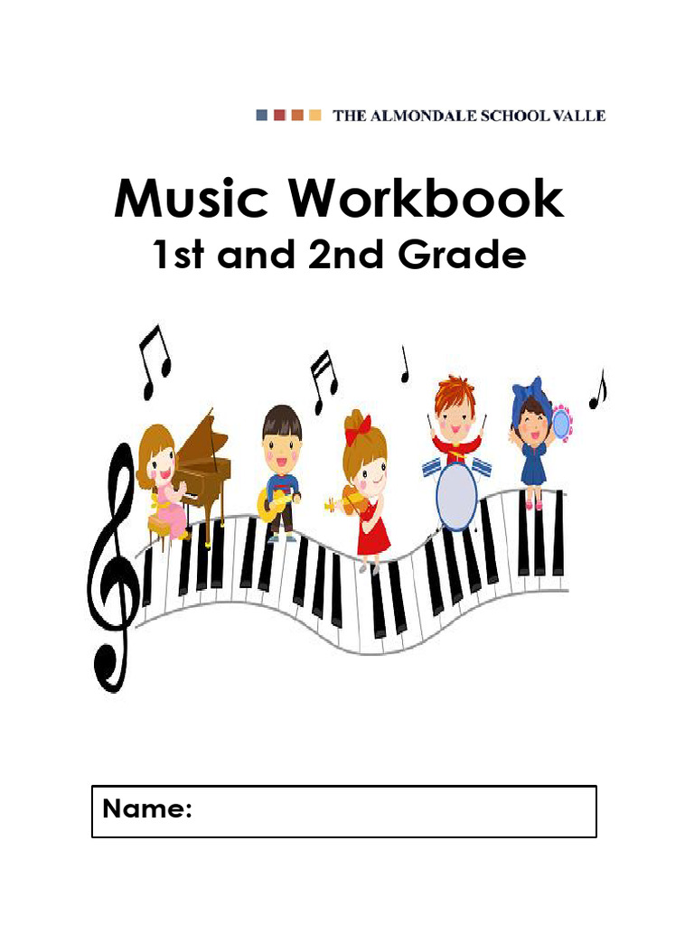 1st+and+2nd+Grade+Music+Workbook+2022+(1) | PDF | Clave | Ritmo