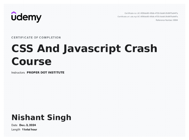 Css and Java Script Crash Course | PDF