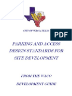 Parking Access Design Standards Handbook 2010
