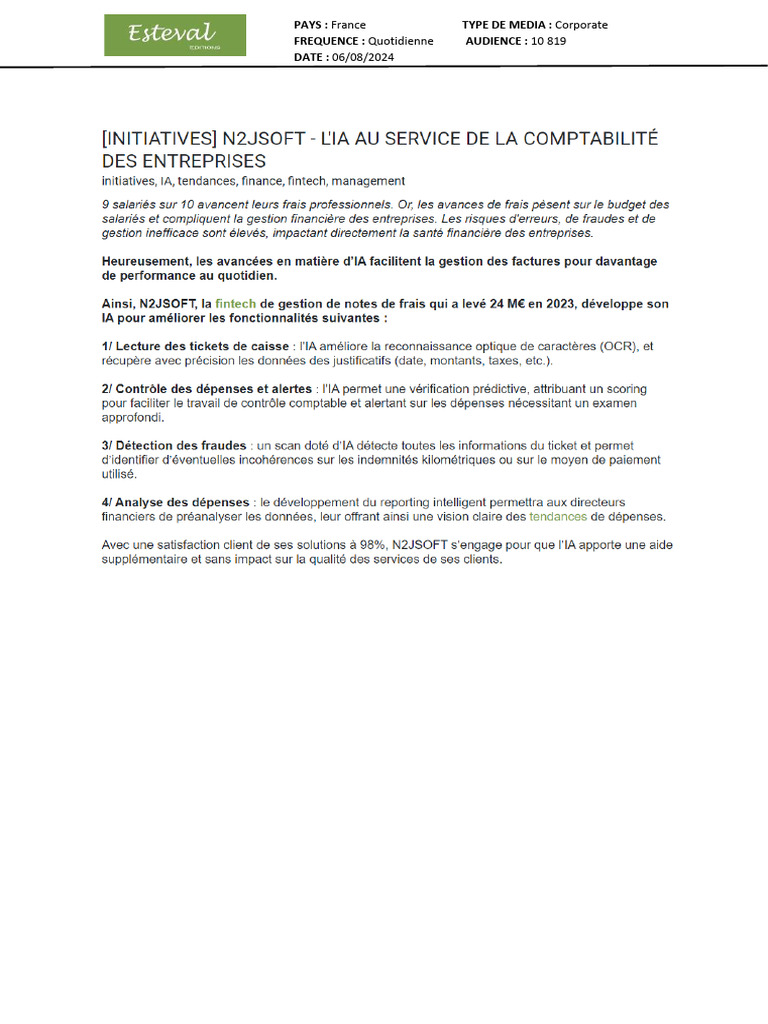 FR - 20240806 - Esteval | PDF