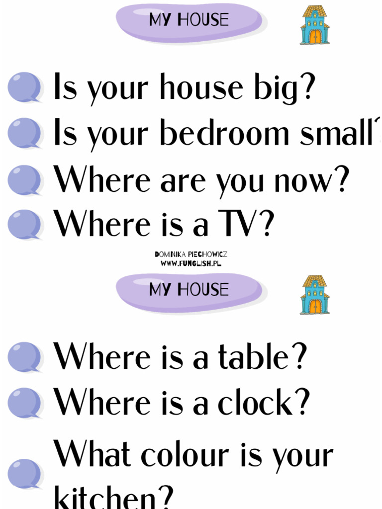 My House | PDF