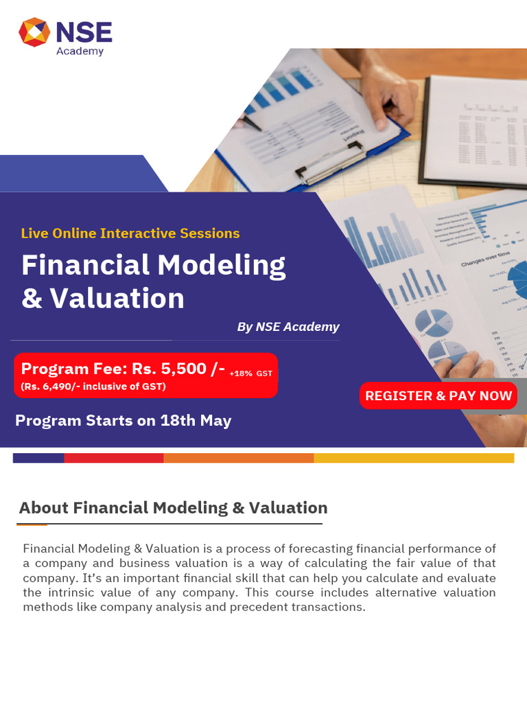 Financial Modeling & Valuation Course | PDF | Valuation (Finance ...