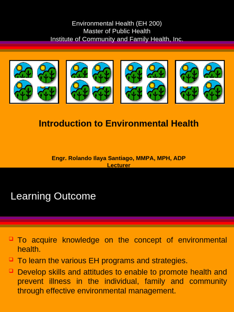 Understanding Environmental Health Concepts | PDF | Hazards ...