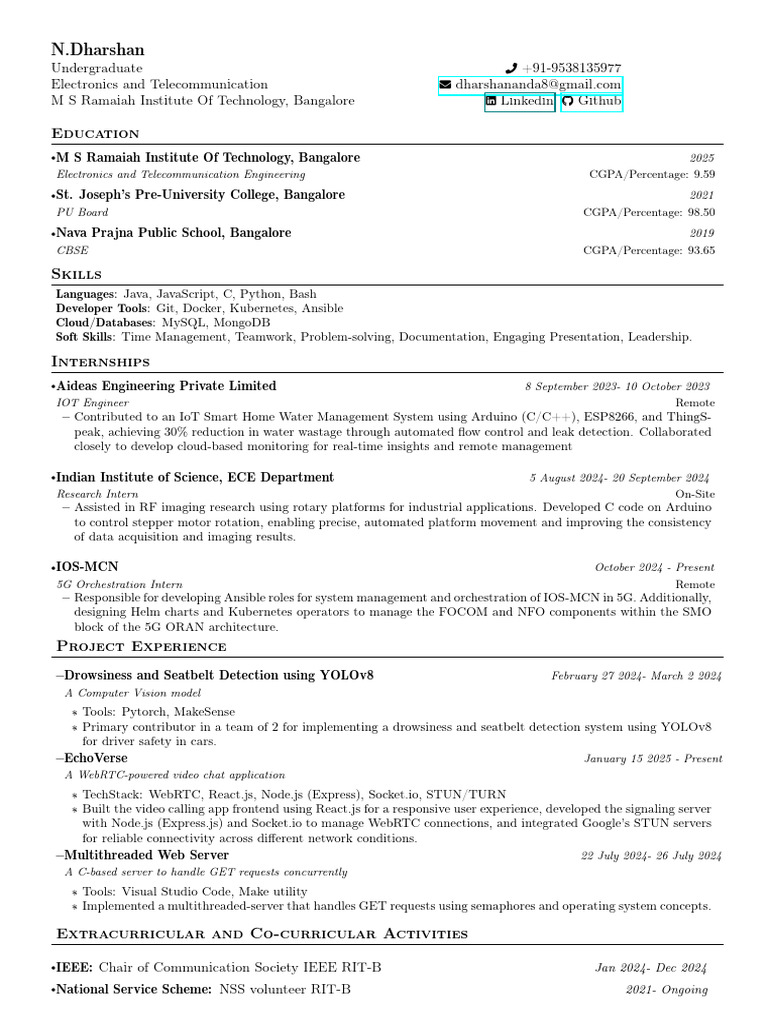 Devops Resume | PDF | Computing | Computer Science