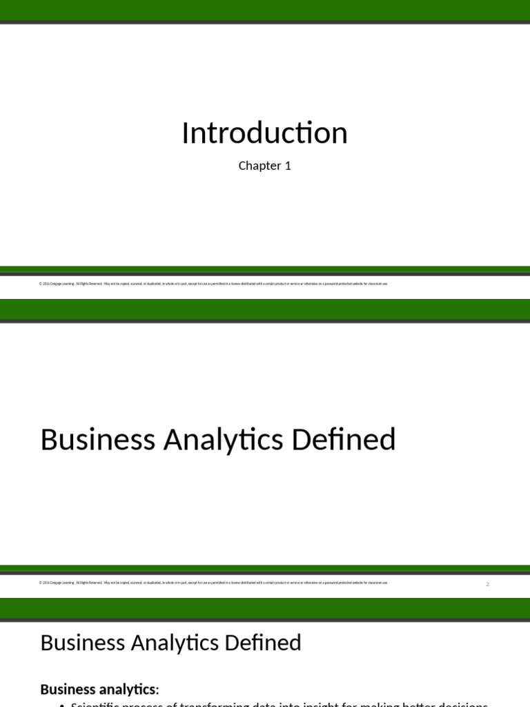 Business Analytics Overview and Methods | PDF | Analytics | Big Data