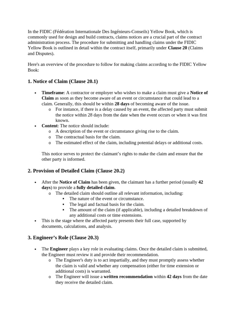 WHICH FIDIC CONTRACT SHOULD I USE visual data 8