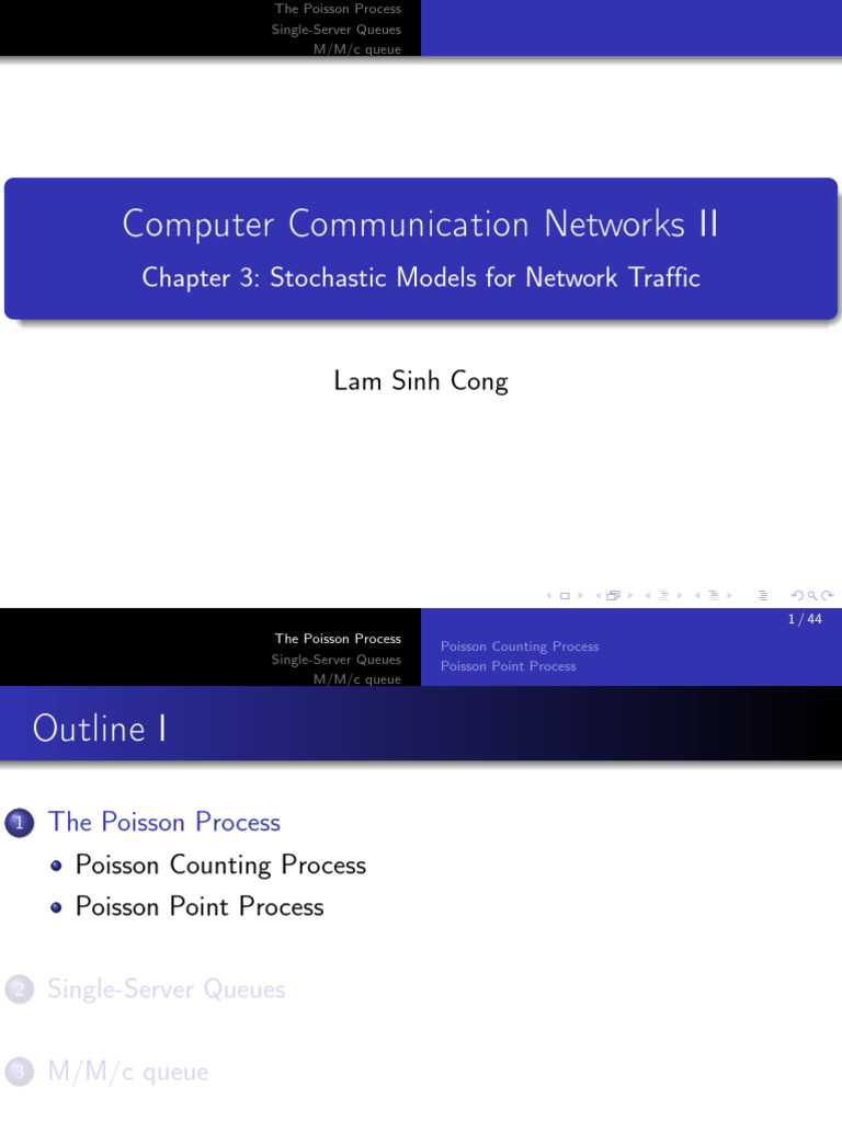 Poisson Process and Queue Models | PDF | Poisson Distribution ...
