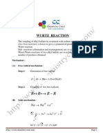 Wurtz Reaction