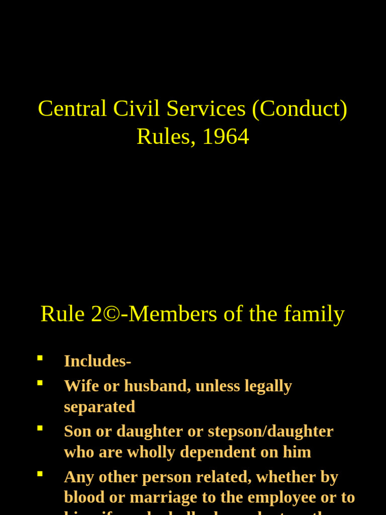 conduct rules | PDF | Integrity