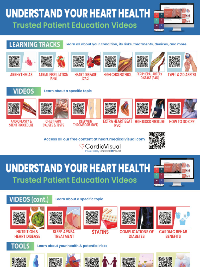 Heart Health Education Videos | PDF