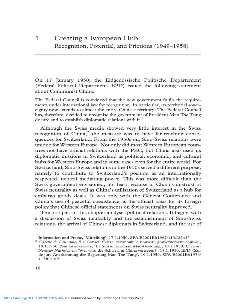 China | PDF | China | World Politics