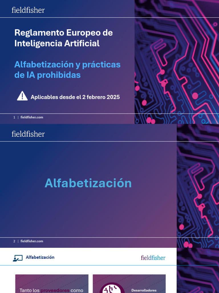 Regulación de IA y alfabetización 2025 | PDF | Inteligencia artificial ...