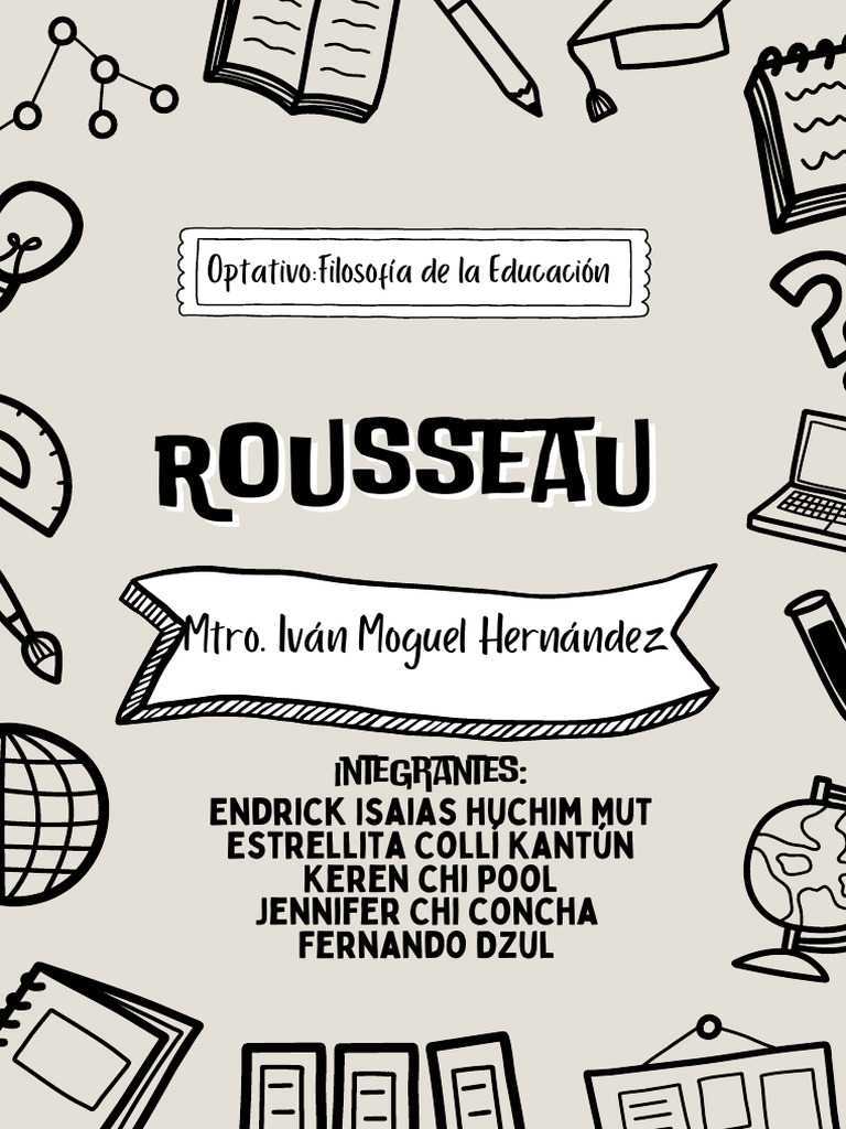Rousser | PDF | Jean-Jacques Rousseau | Aprendizaje