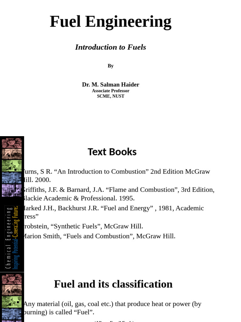 Lecture 1-2-Introduction and Basic Definations | PDF | Combustion | Fuels