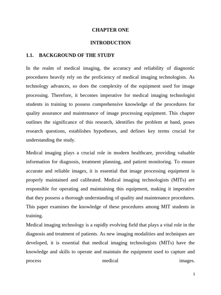 Knowledge Gaps in Medical Imaging Training | PDF | Statistics | Sample ...