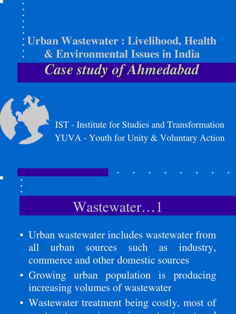 Wastewater Impact in Ahmedabad, India | PDF | Sewage Treatment | Wastewater