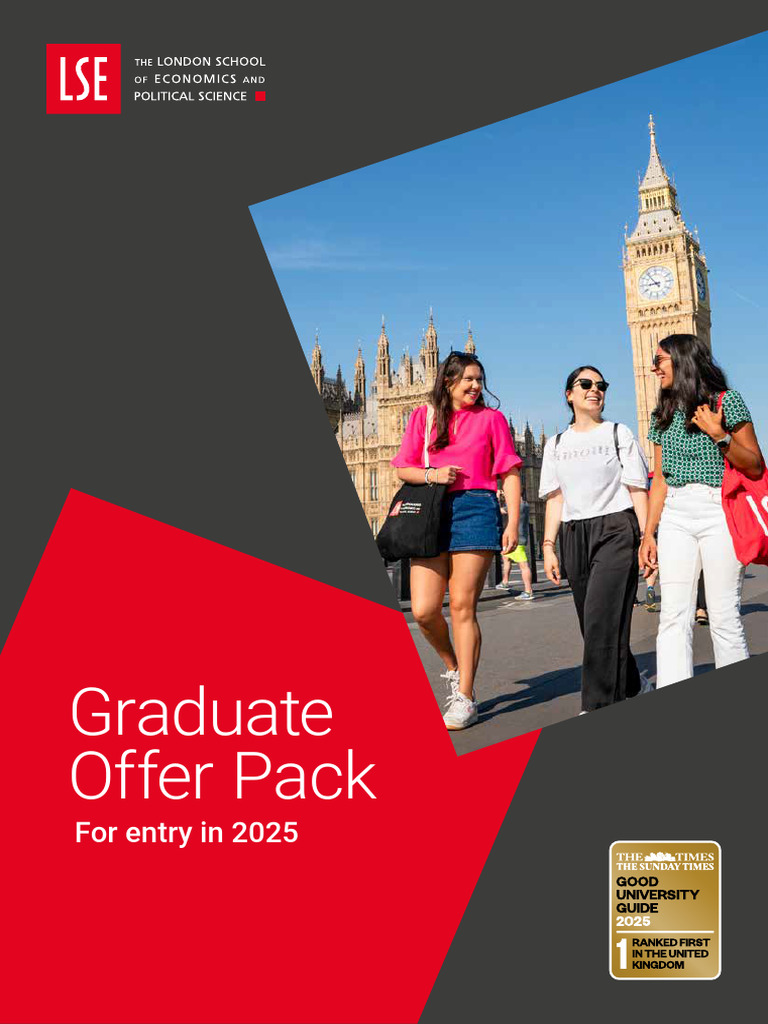 LSE Graduate Offer Pack 2025 | PDF | Cost Of Living | Doctor Of Philosophy
