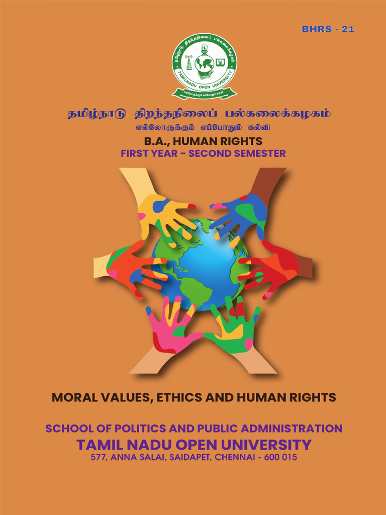 Moral Values and Ethics in Human Rights | PDF | Inductive Reasoning ...