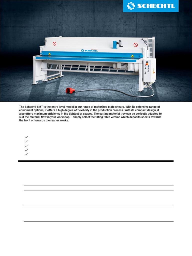 Schechtl SMT Series Overview | PDF
