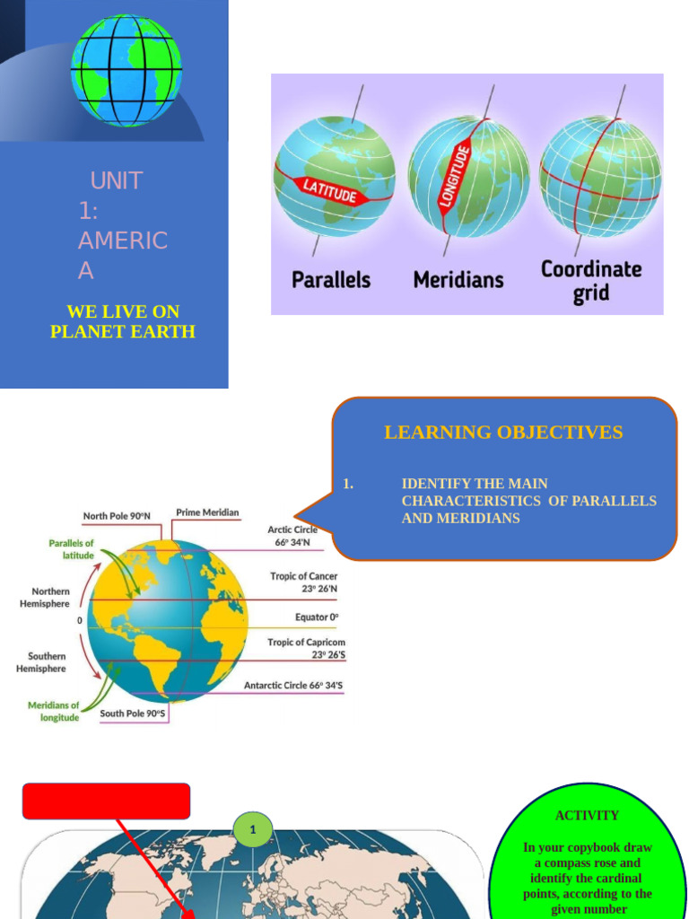 Understanding Parallels and Meridians | PDF