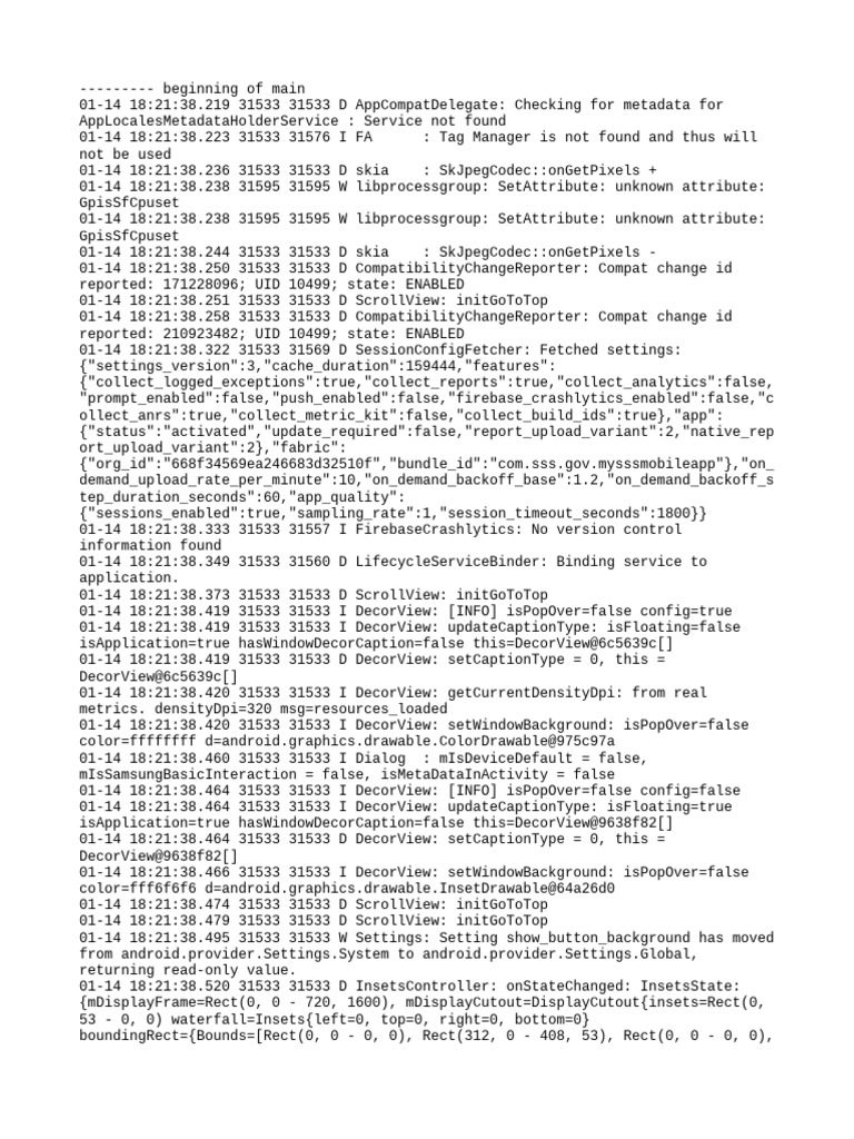 Sss Log 01 14 2025 18 21 38 | PDF | Software Development | Software ...