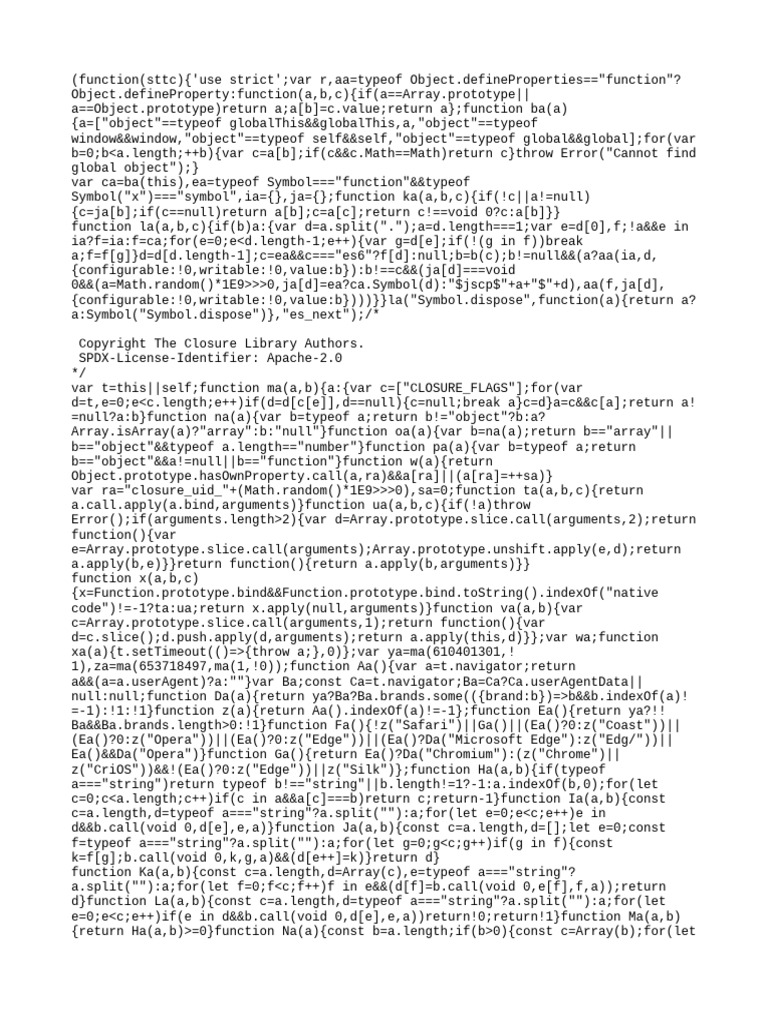 JavaScript Closure Library Overview | PDF | Software Engineering ...