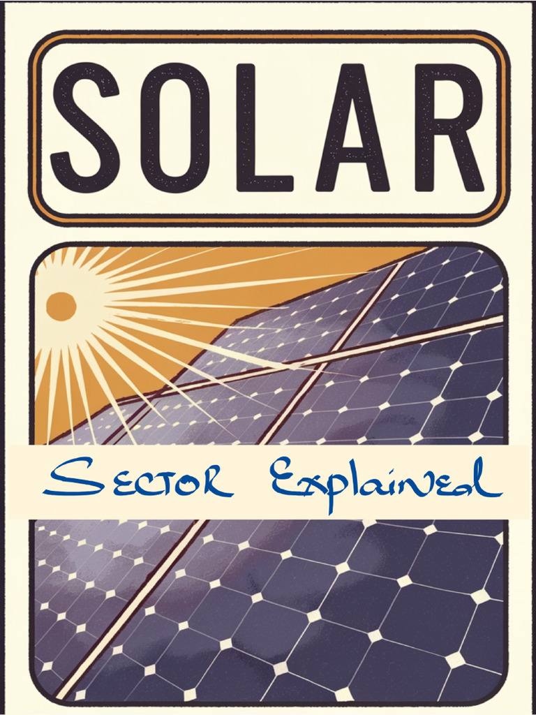Solar - Sector Explained | PDF