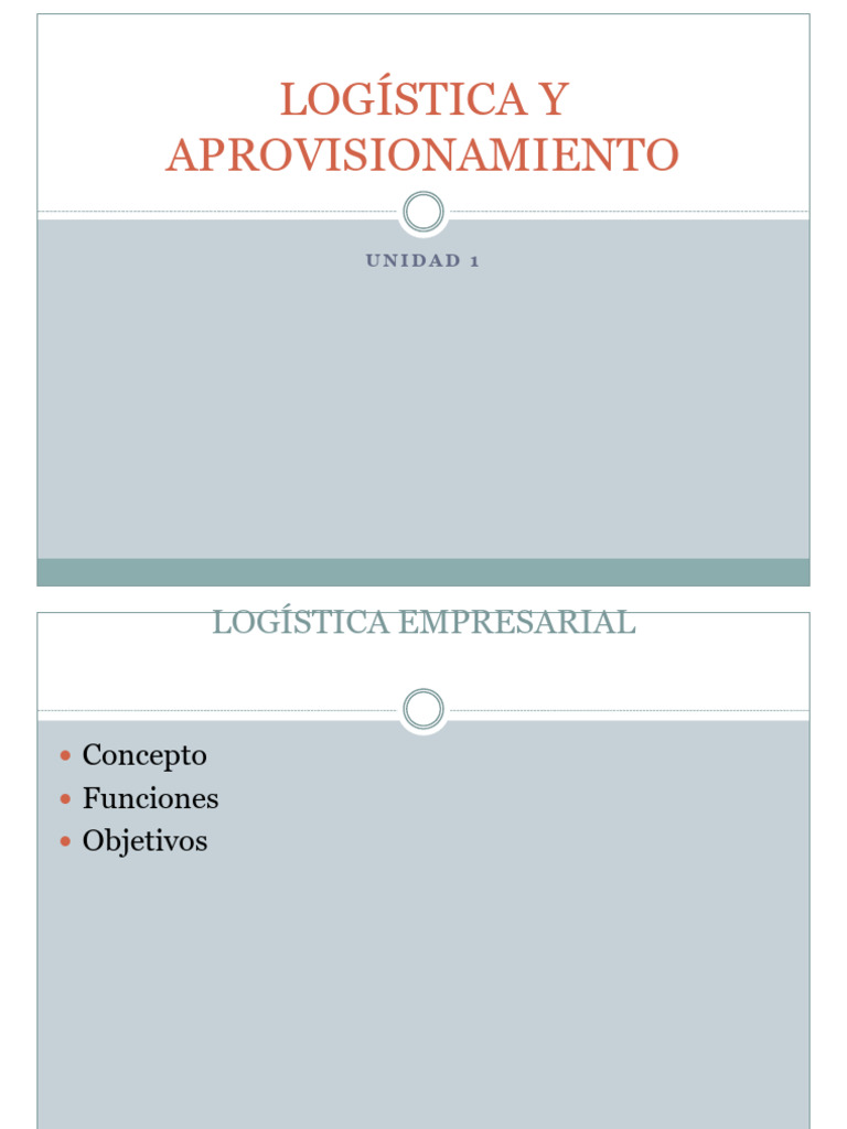 Logística y Aprovisionamiento Eficiente | PDF | Logística | Obtención