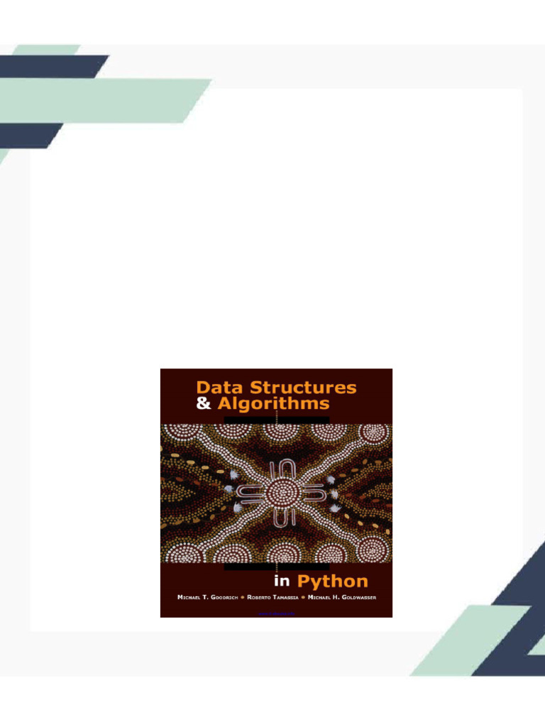 Data Structures and Algorithms in Python 1st Edition by Michael ...
