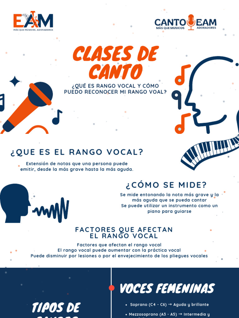 Cómo Reconocer y Medir tu Rango Vocal | PDF