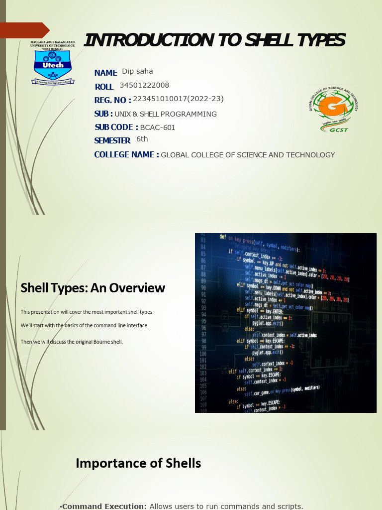 34501222008_Dip saha_6th sem | PDF | Command Line Interface | Operating ...