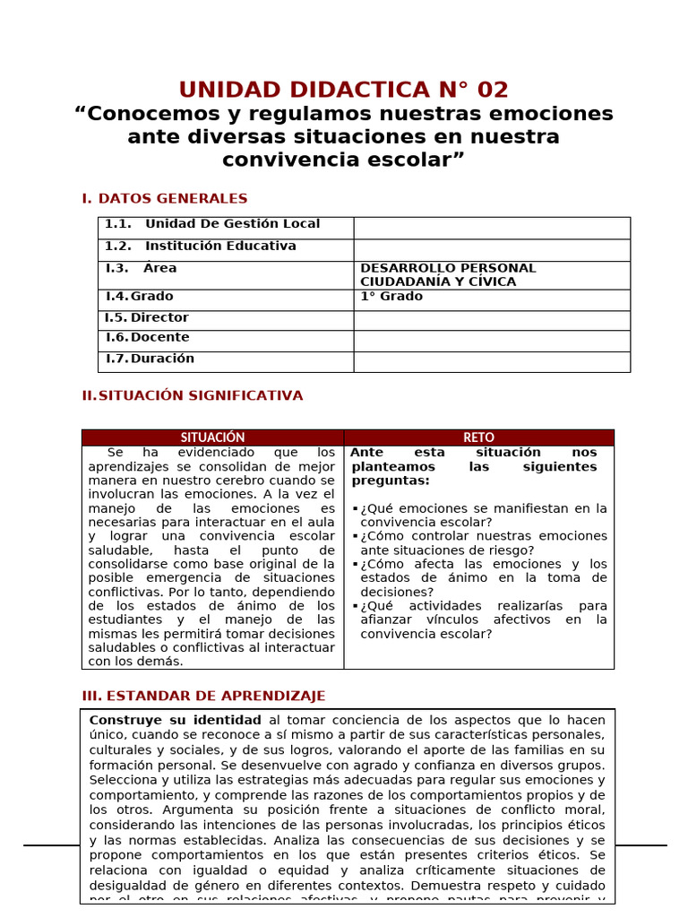 Regulación Emocional en la Escuela | PDF | Las emociones | Aprendizaje