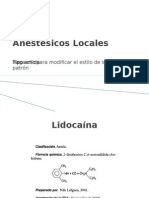 Anestésicos Locales