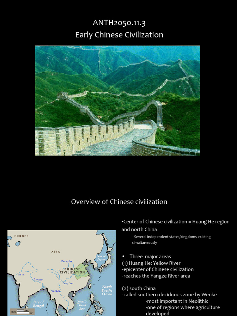 Early Chinese Civilization Overview | PDF
