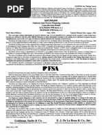 Oakland JPFA 1998 Bonds