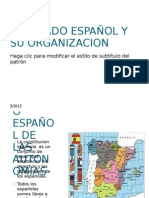 El Estado Español y Su Organización