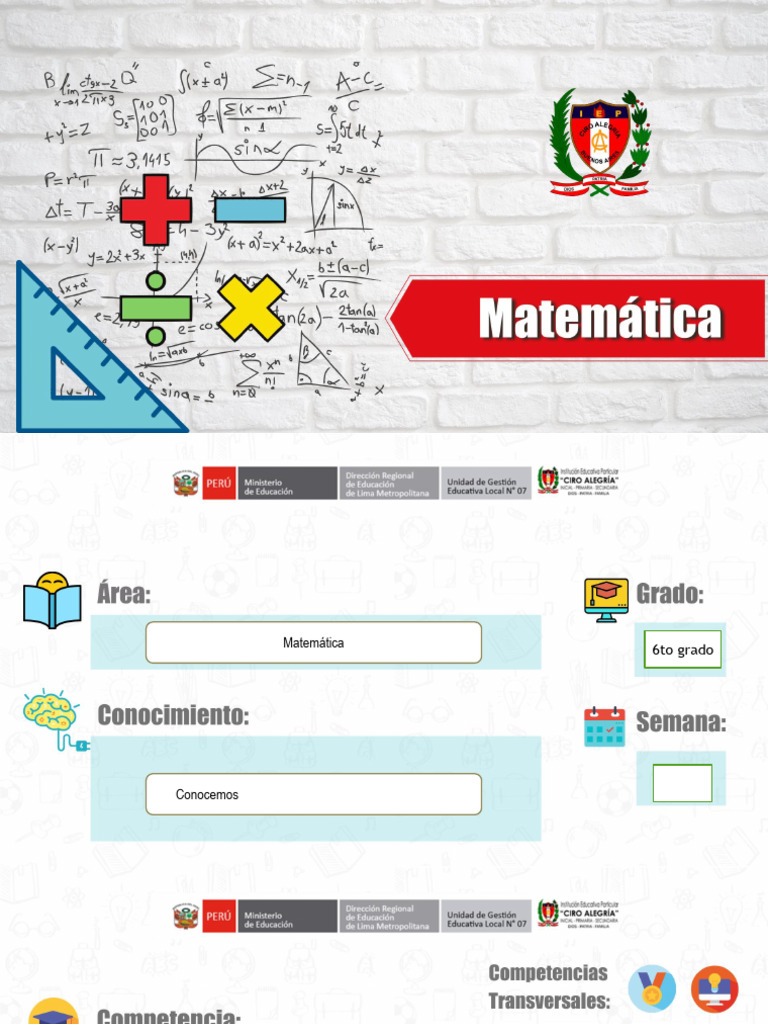 Sistema de Numeración Decimal 6to Grado | PDF